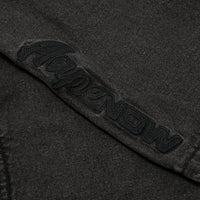 AAPSPMB668XXO/AAPENOW MOONFACE LOGO DENIM SHORTS