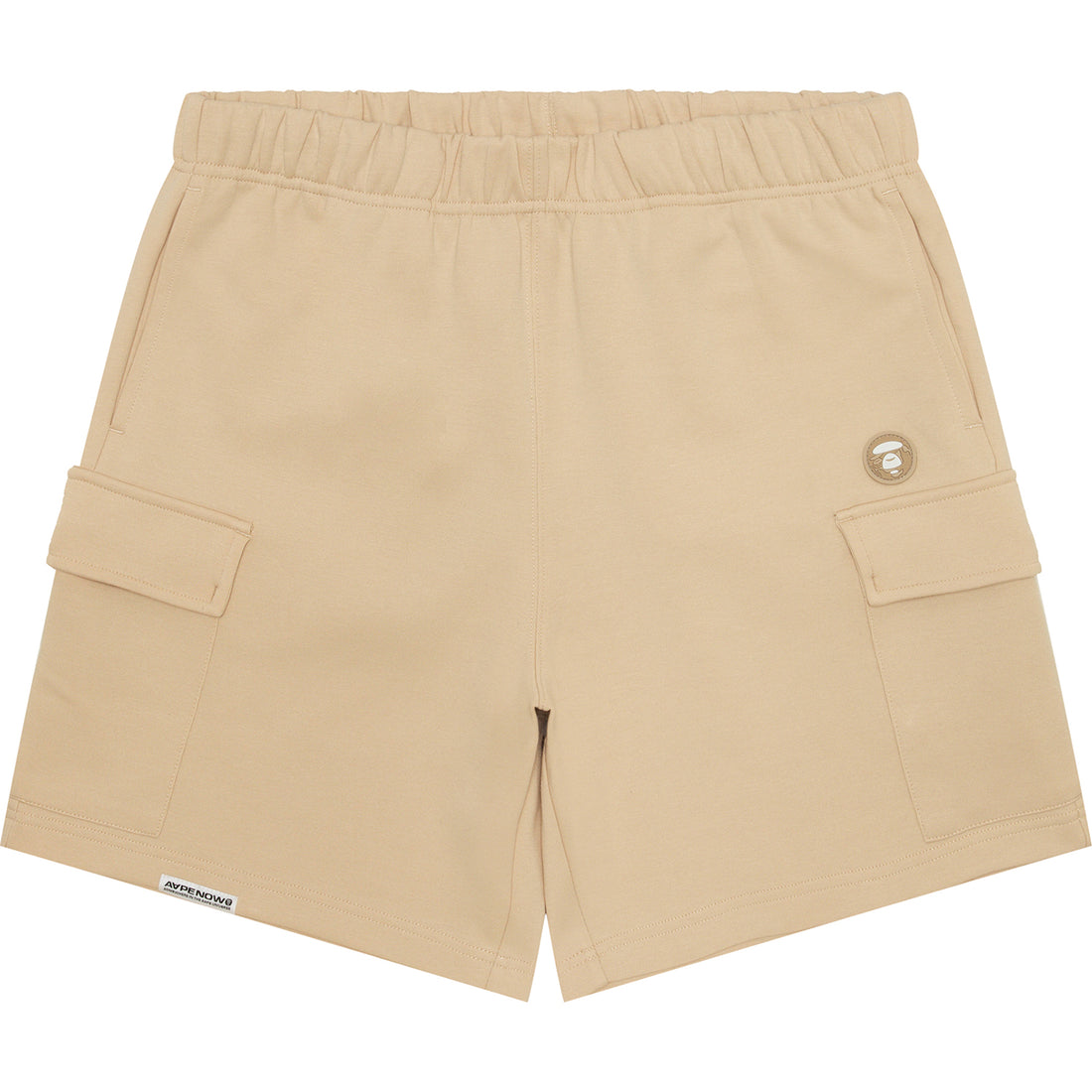 AAPSPMB679XXO/AAPENOW MOONFACE LOGO CARGO SWEAT SHORTS