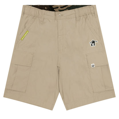 MOONFACE LOGO CARGO SHORTS