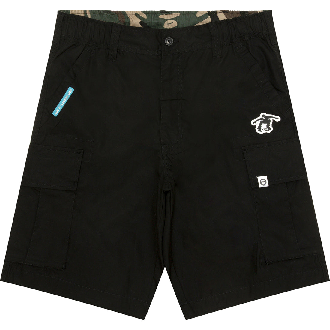 MOONFACE LOGO CARGO SHORTS