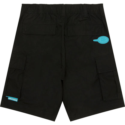 MOONFACE LOGO CARGO SHORTS