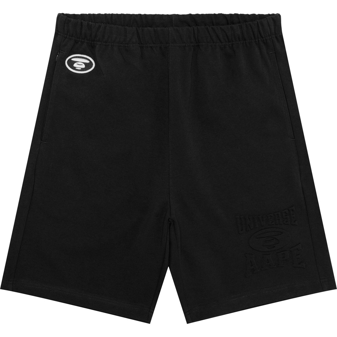 AAPEUNVS MOONFACE LOGO SWEAT SHORTS