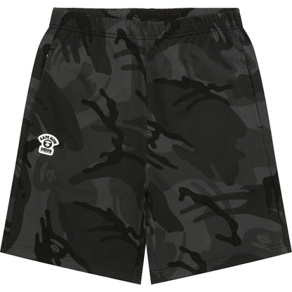 AAPENOW MOONFACE LOGO SWEAT SHORTS
