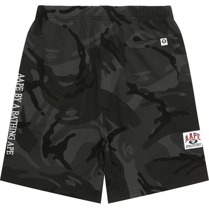 AAPENOW MOONFACE LOGO SWEAT SHORTS