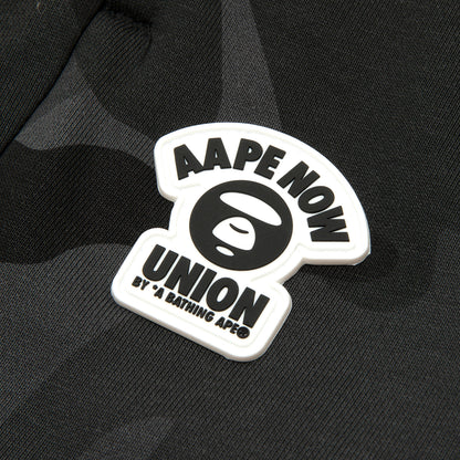 AAPENOW MOONFACE LOGO SWEAT SHORTS