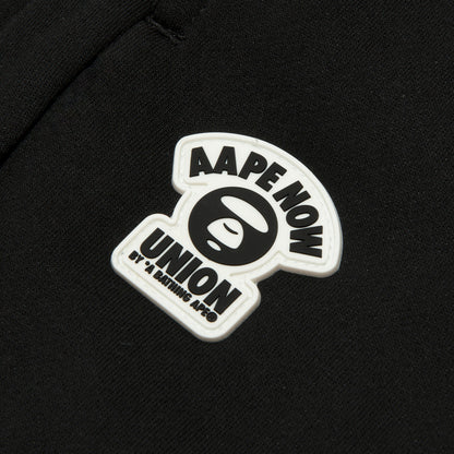 AAPENOW MOONFACE LOGO SWEAT SHORTS