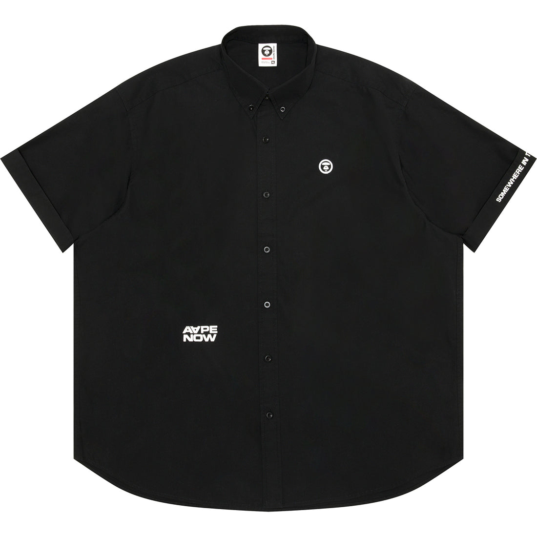 AAPENOW MOONFACE LOGO SHORT SLEEVE SHIRT