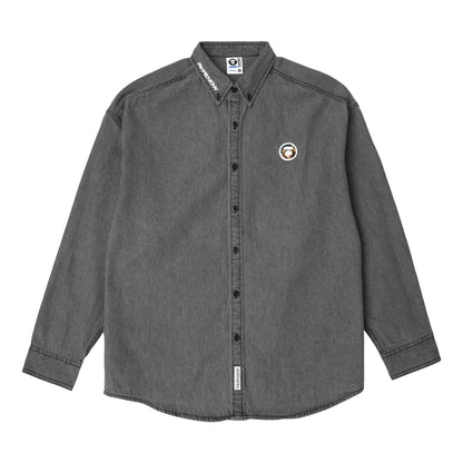 MOONFACE PATCH LONG-SLEEVE SHIRT