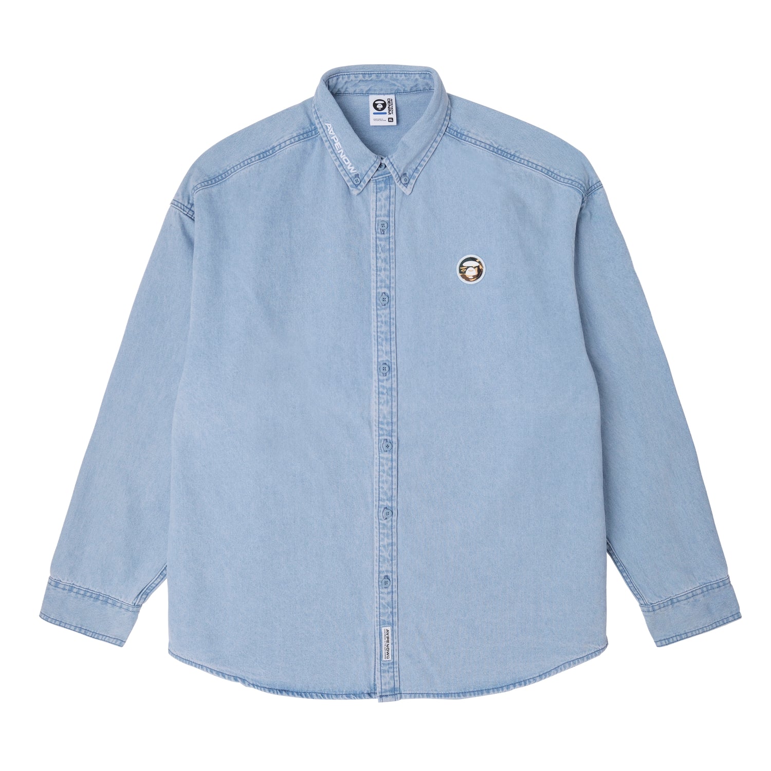 MOONFACE PATCH LONG-SLEEVE SHIRT