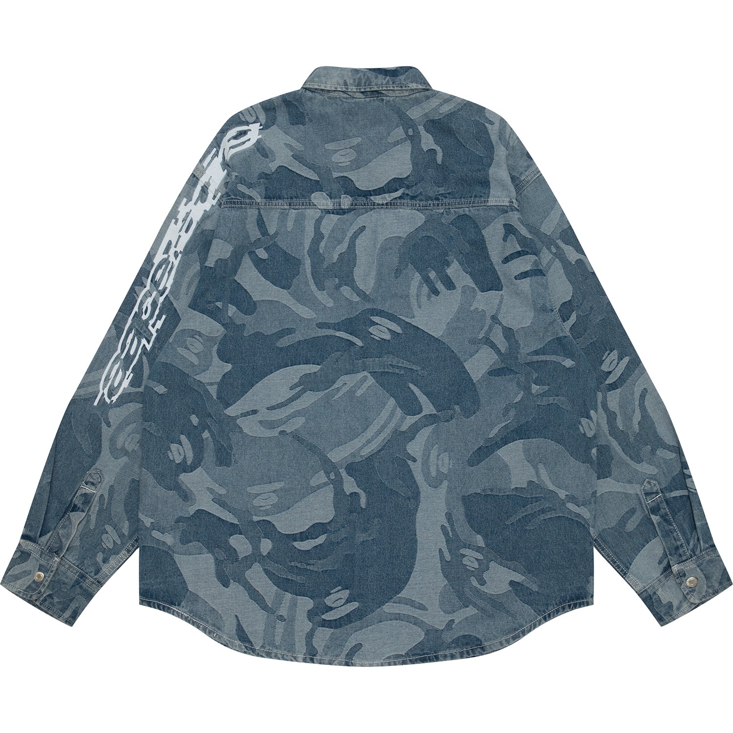 MOONFACE LOGO CAMO LONG SLEEVE SHIRT