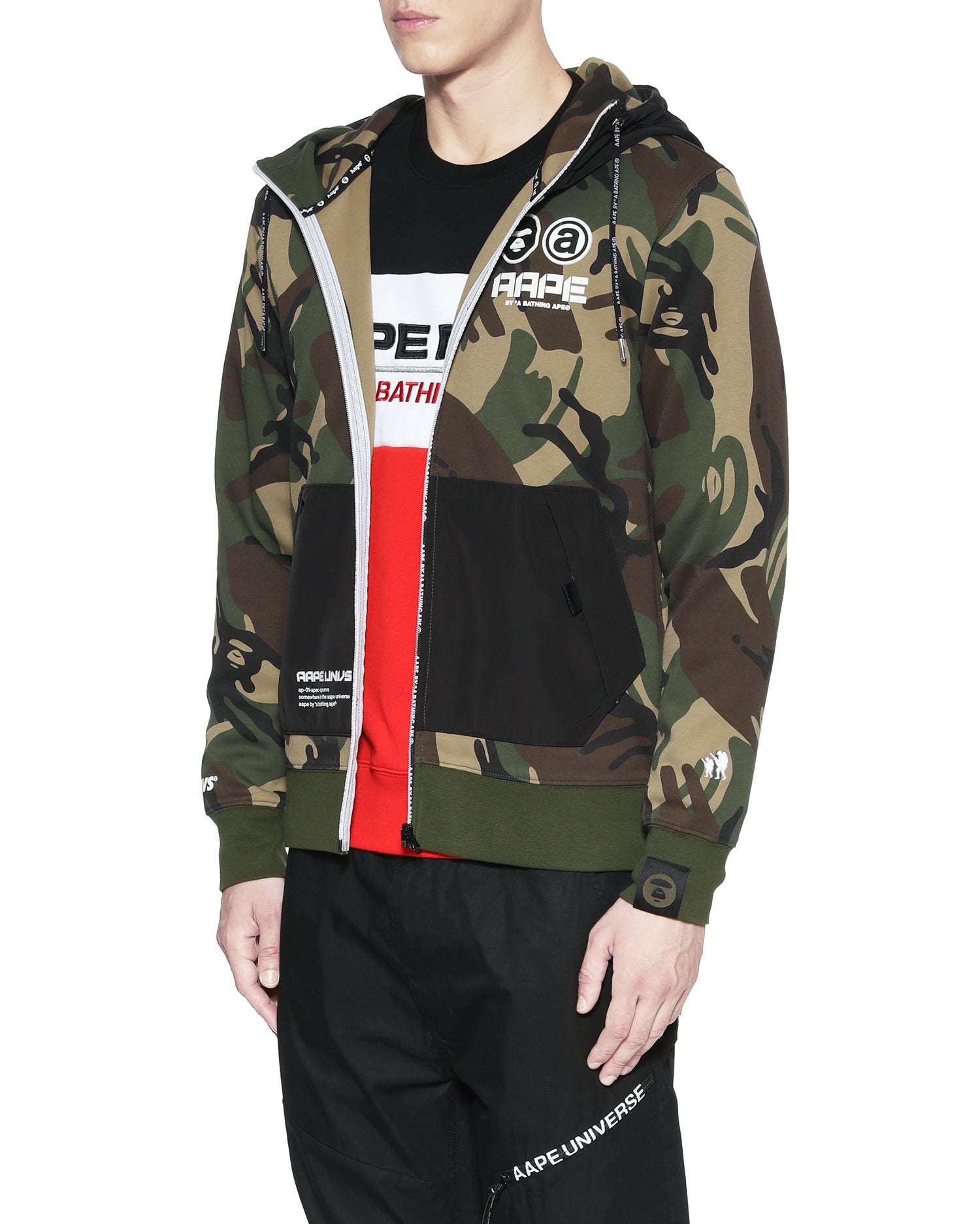 AAPE Camo zip hoodie | Aape official website – aapeus.com