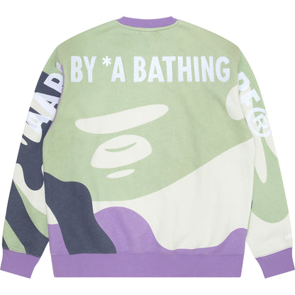 MOONFACE PATCH PRINTED SWEATSHIRT