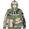 MOONFACE CAMO-PATTERNED HOODIE