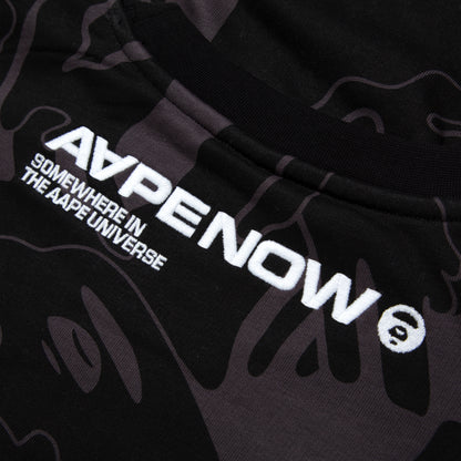 AAPE NOW CREW NECK SWEATER