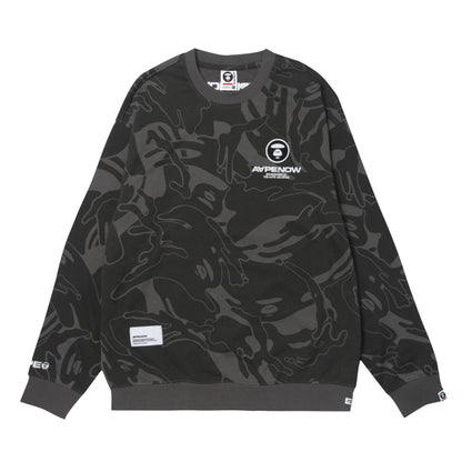 AAPE NOW CREW NECK SWEATER