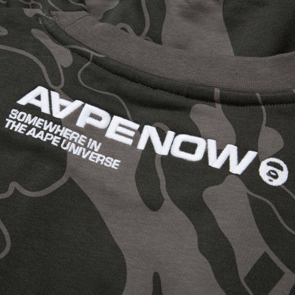 AAPE NOW CREW NECK SWEATER