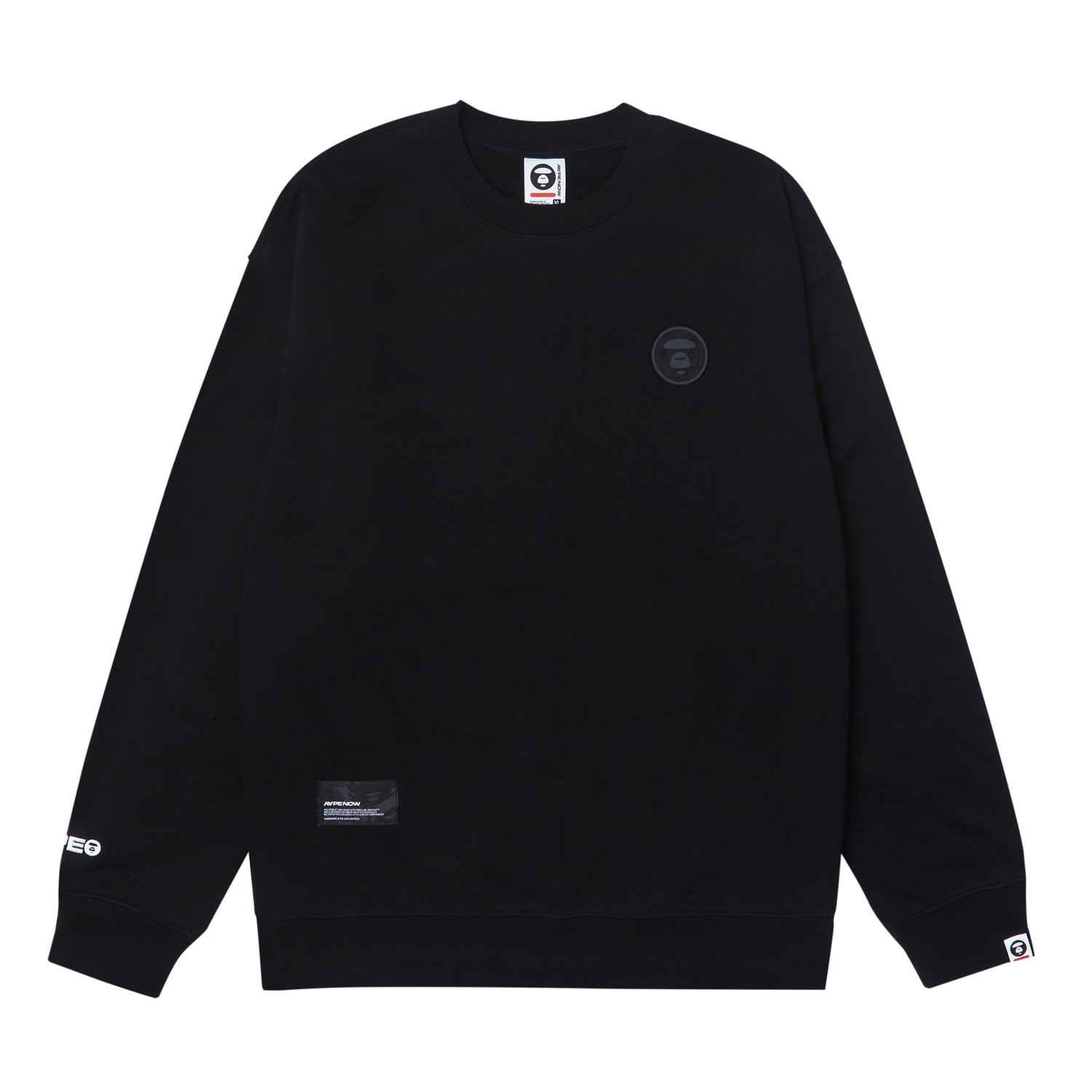 MOONFACE PATCH SWEATSHIRT