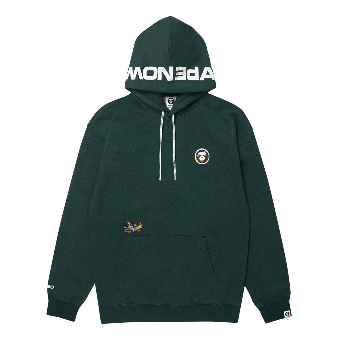 MOONFACE CAMO PATCH HOODIE