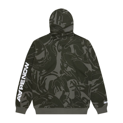 AAPE NOW ZIP UP SWEATER