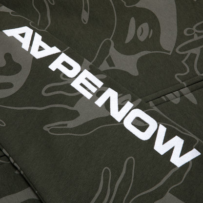 AAPE NOW ZIP UP SWEATER