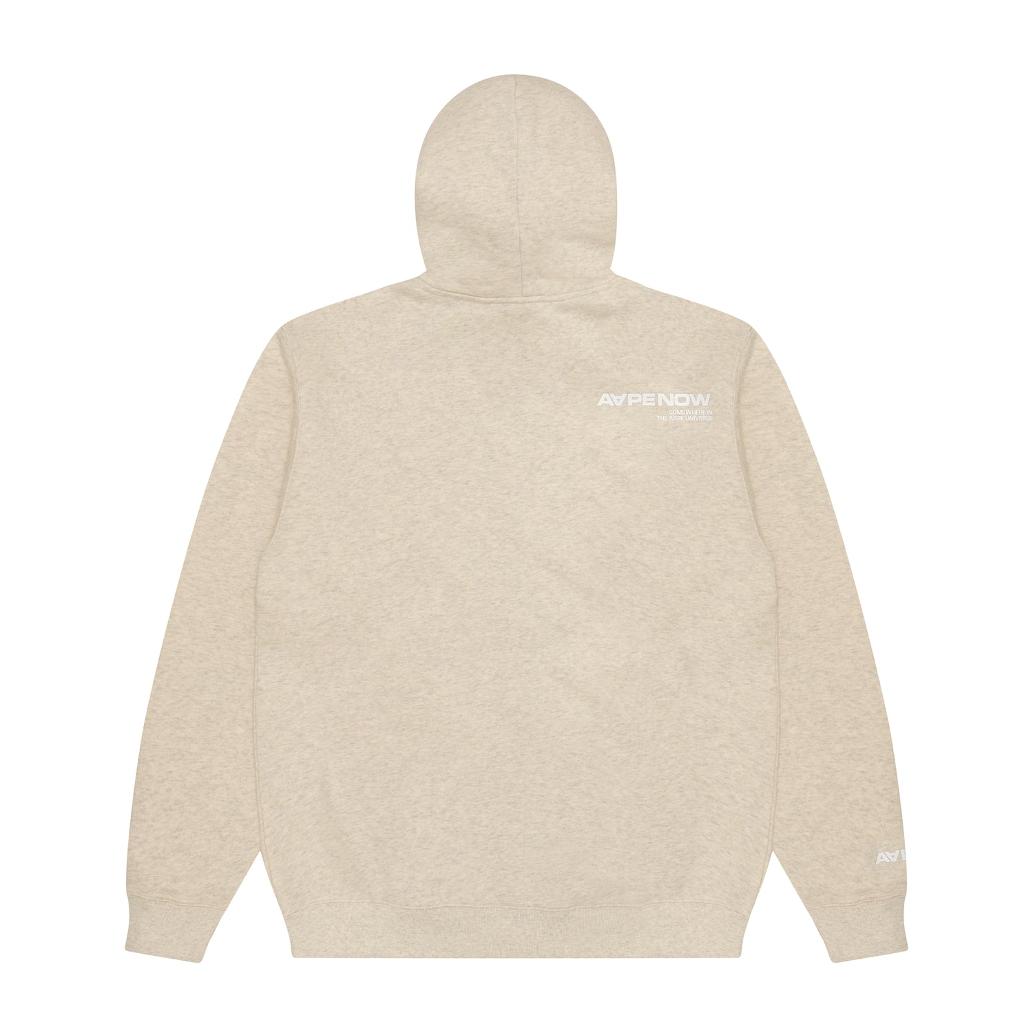 MOONFACE PATCH ZIP-UP HOODIE