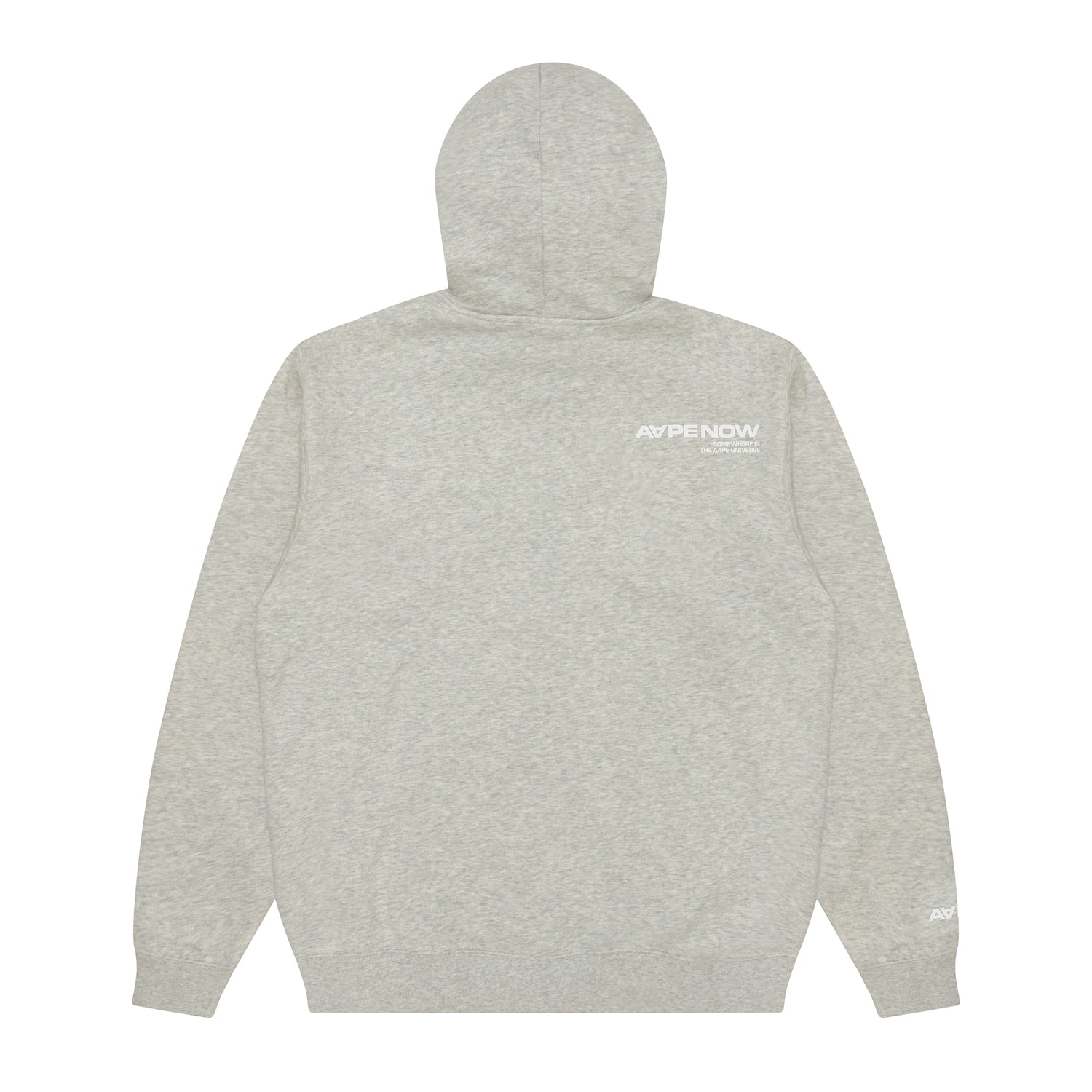 MOONFACE PATCH ZIP-UP HOODIE