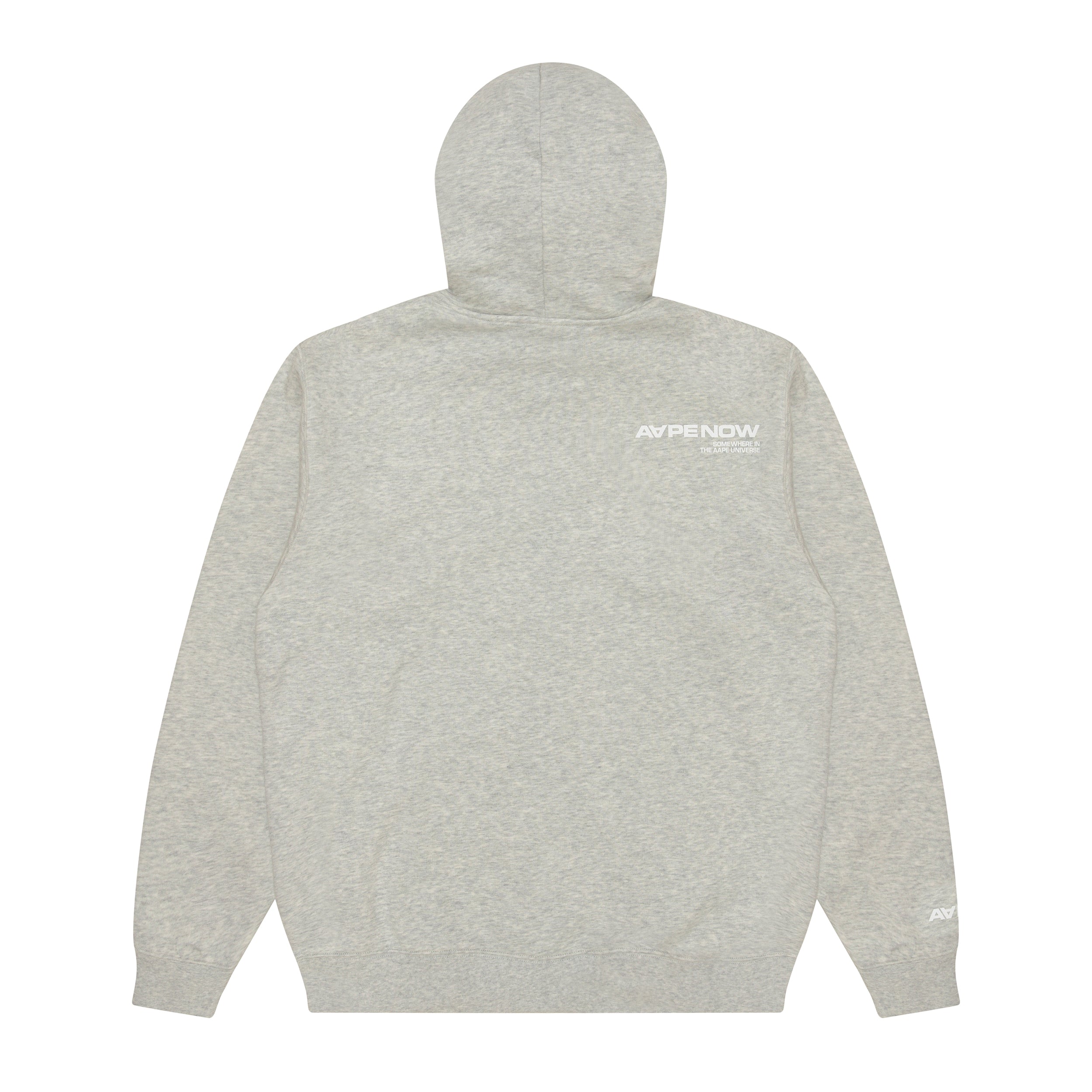 MOONFACE PATCH ZIP-UP HOODIE