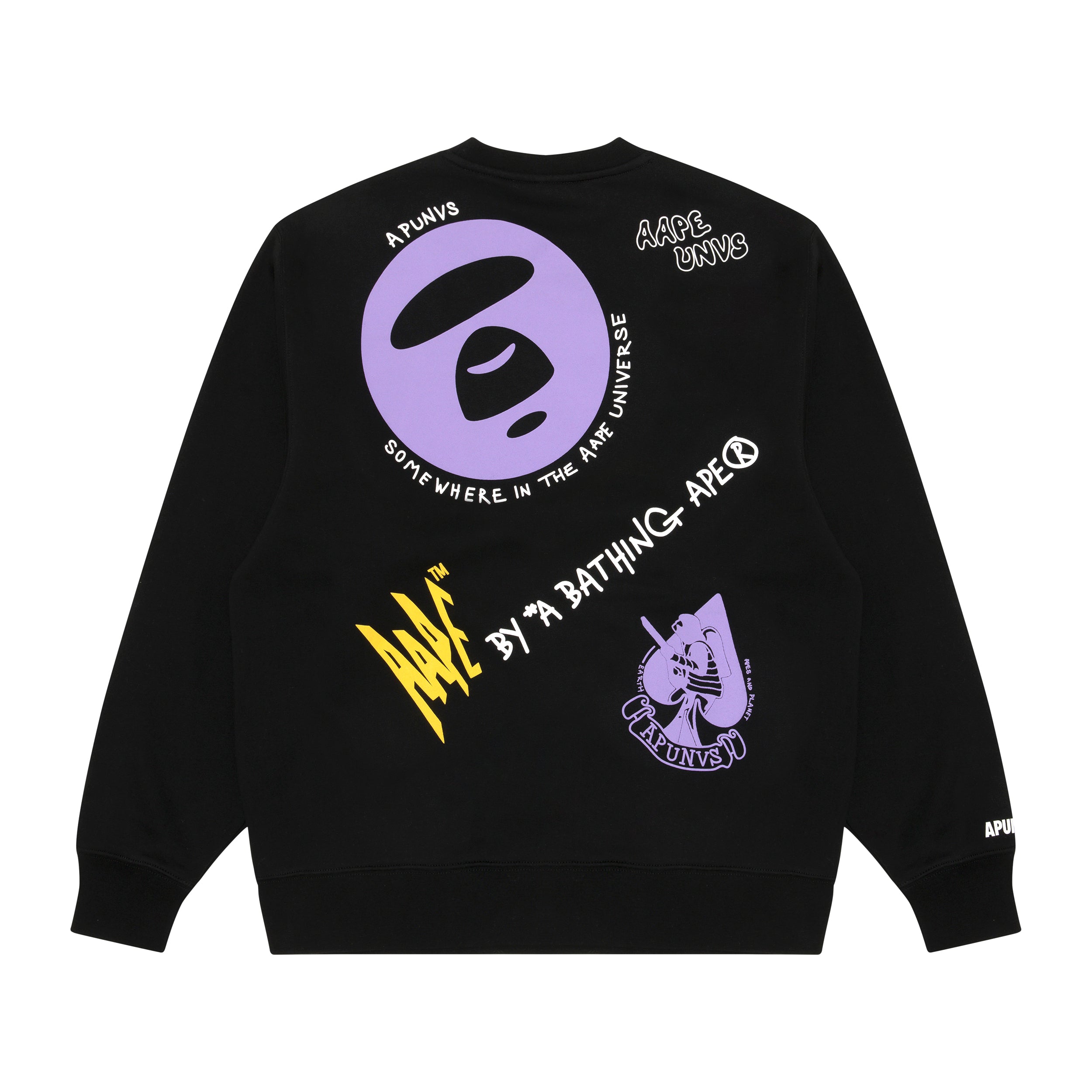 MOONFACE GRAPHIC PRINTED SWEATSHIRT