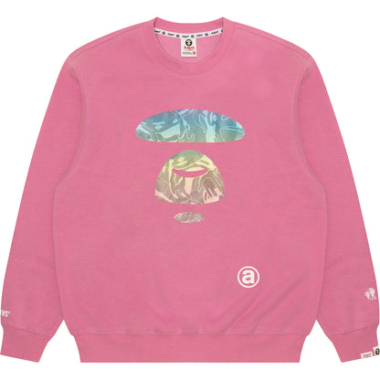 MOONFACE CAMO PRINTED SWEATSHIRT