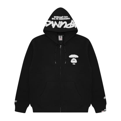 AAPE ZIP UP SWEATER