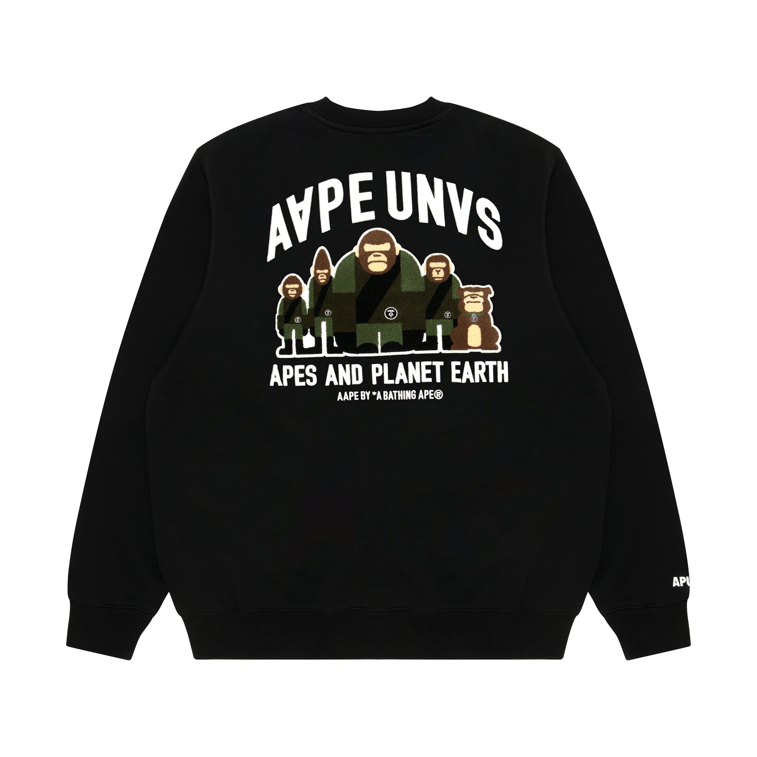 AAPE CREW NECK SWEATER