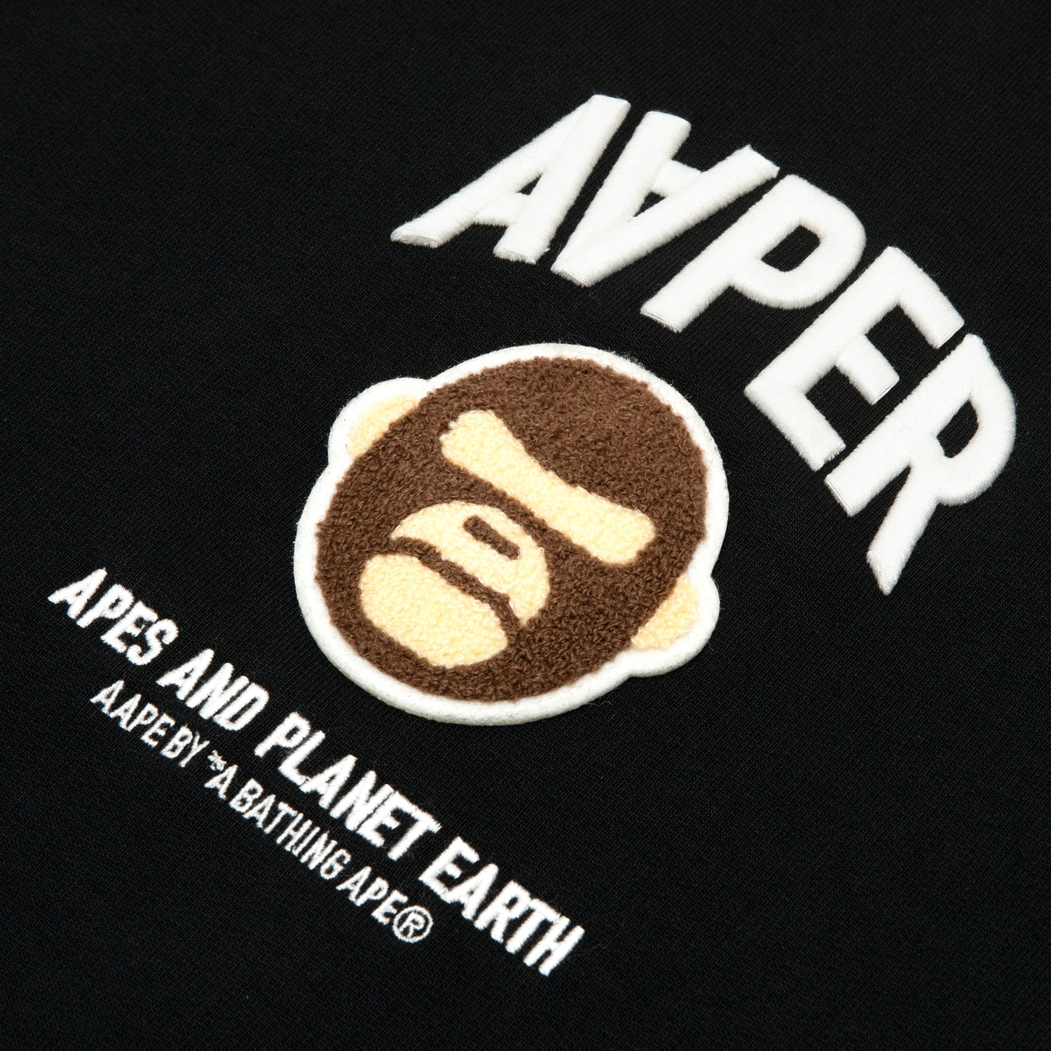 AAPE CREW NECK SWEATER