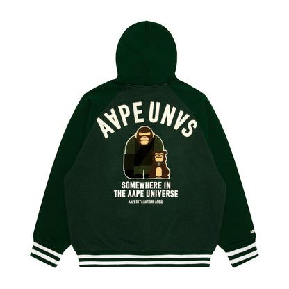 AAPE ZIP UP SWEATER