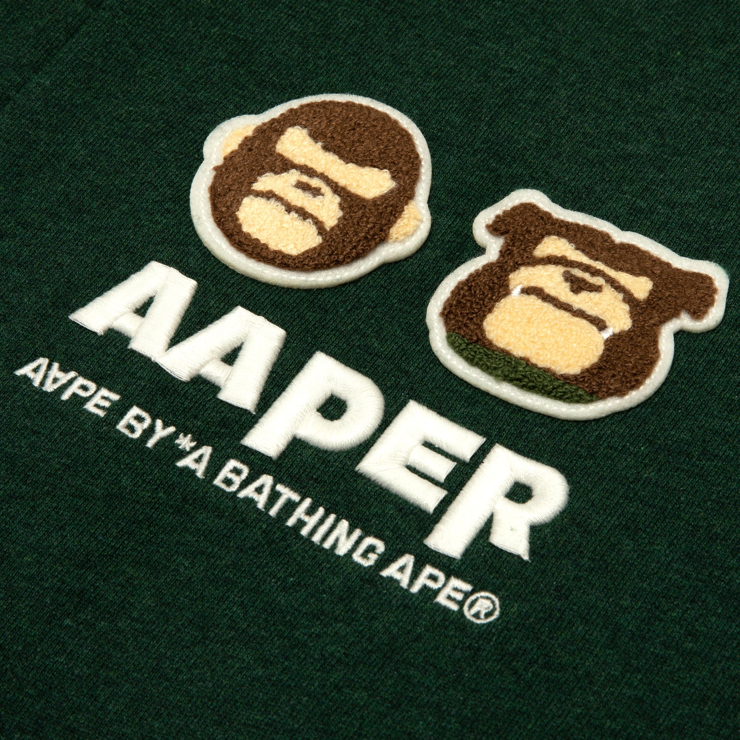 AAPE ZIP UP SWEATER