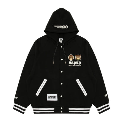 AAPE ZIP UP SWEATER