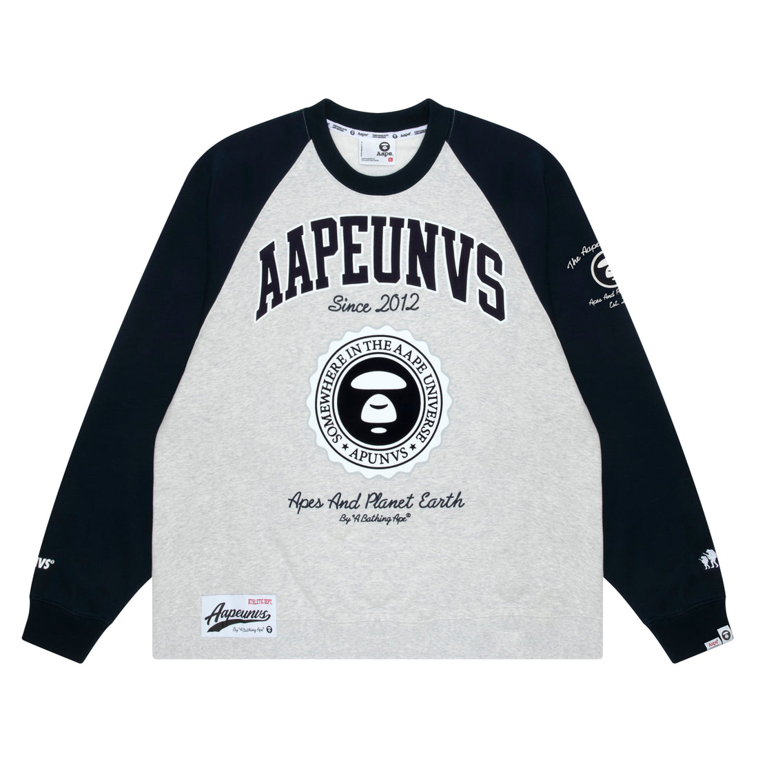 AAPE CREW NECK SWEATER