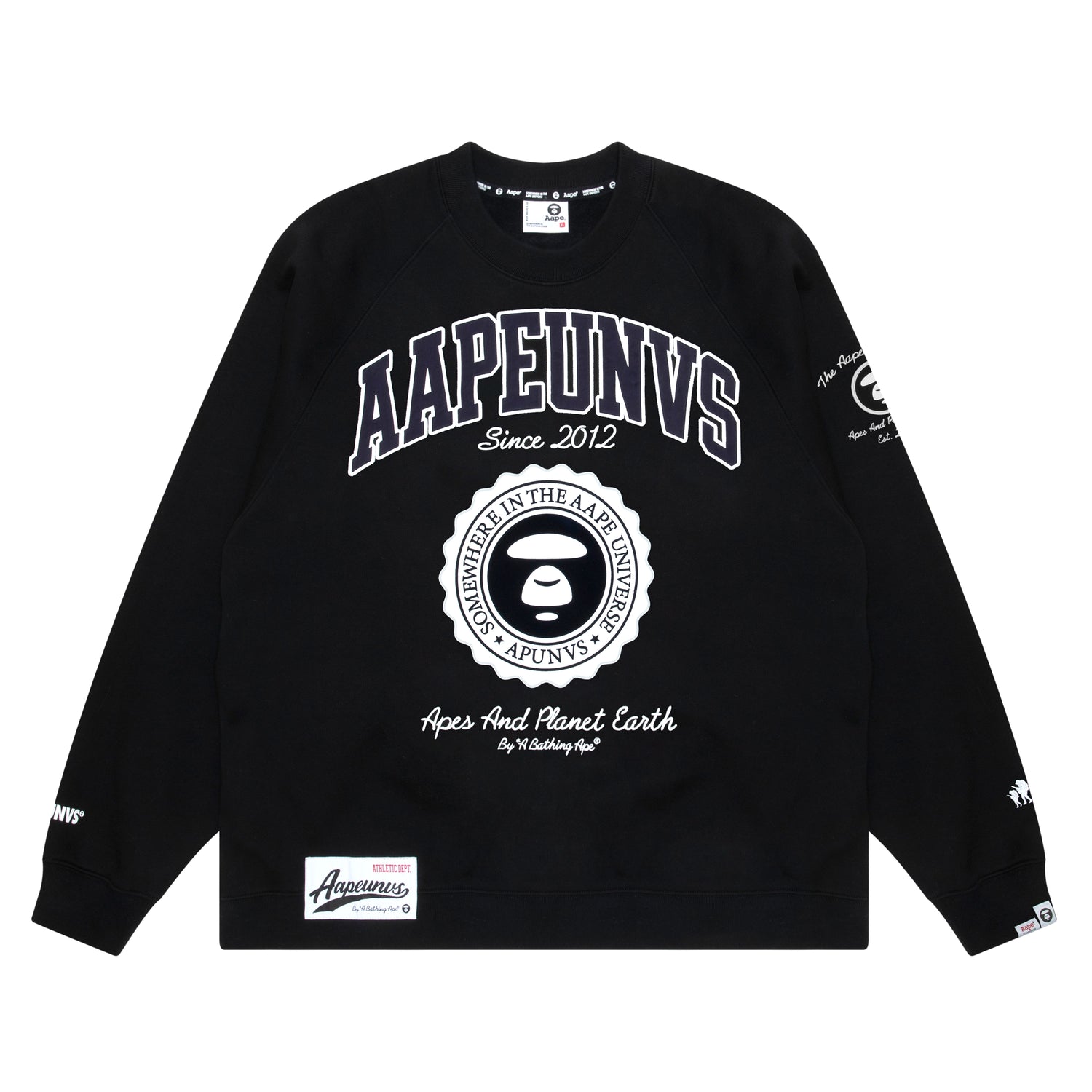 AAPE CREW NECK SWEATER