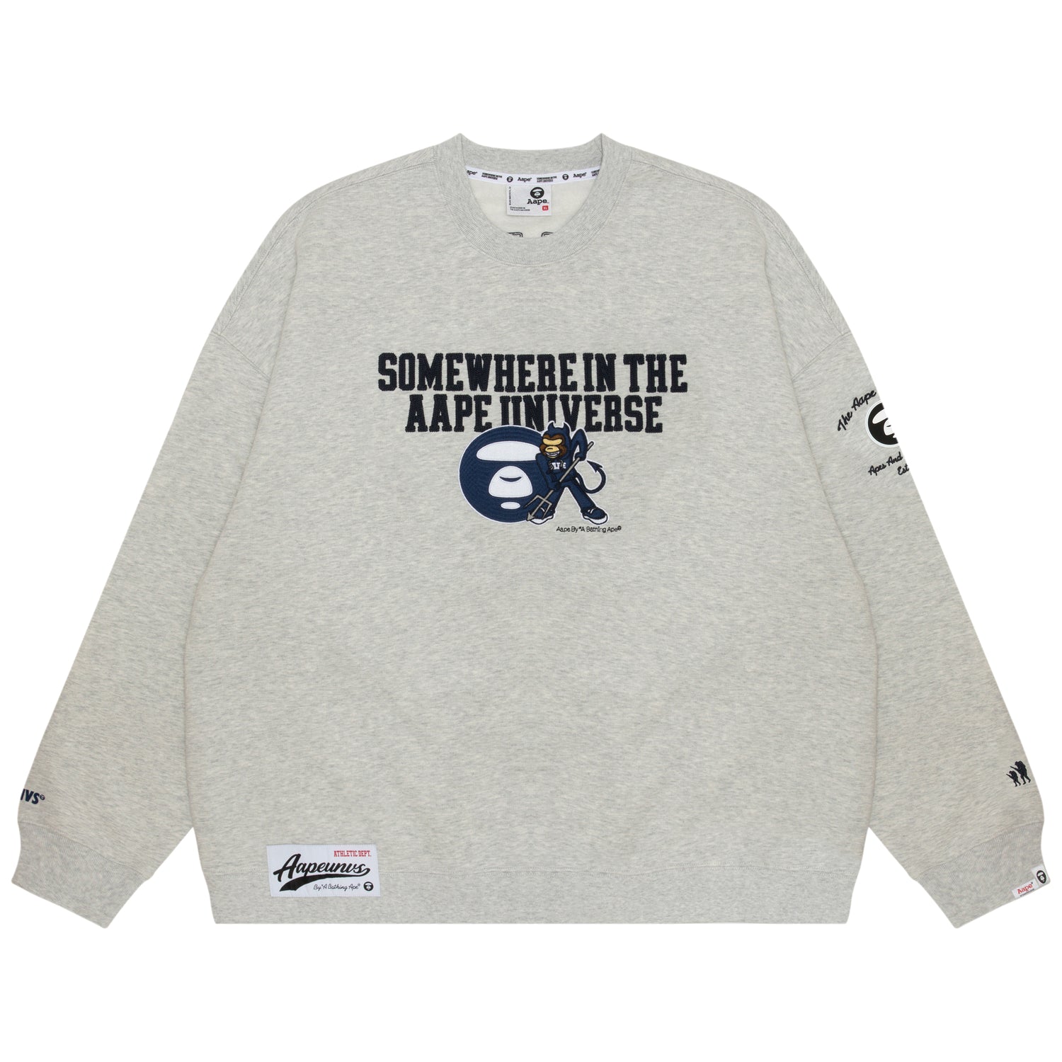 AAPE CREW NECK SWEATER