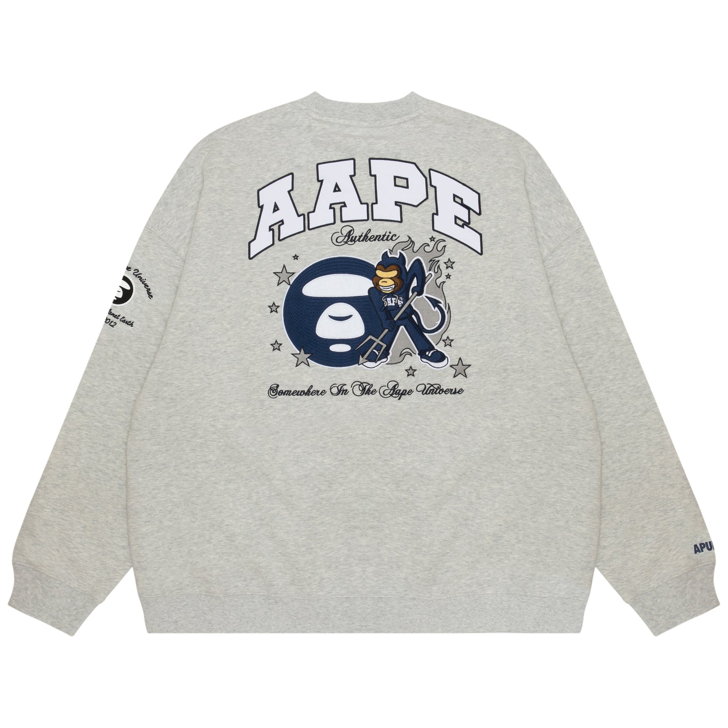 AAPE CREW NECK SWEATER