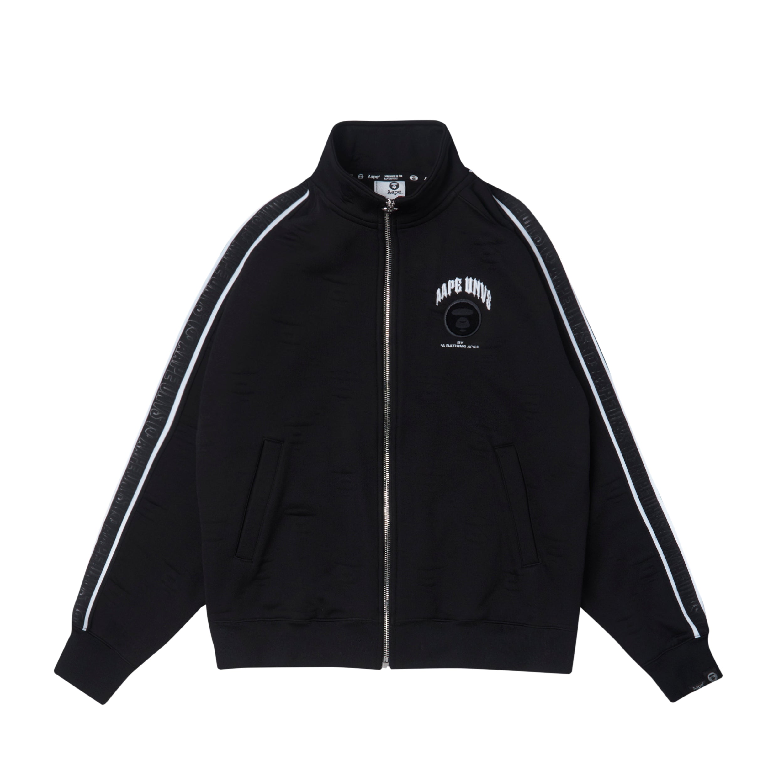 MOONFACE EMBROIDERED TRACK JACKET