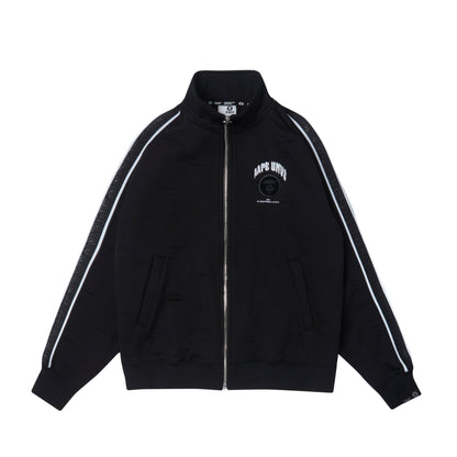 MOONFACE EMBROIDERED TRACK JACKET