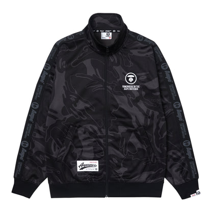 MOONFACE CAMO JERSEY TRACK JACKET