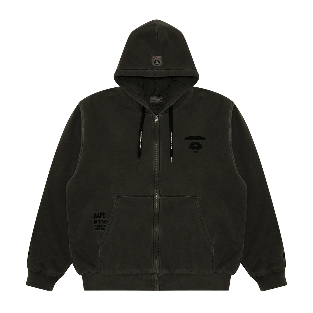 MOONFACE ZIP-UP HOODIE