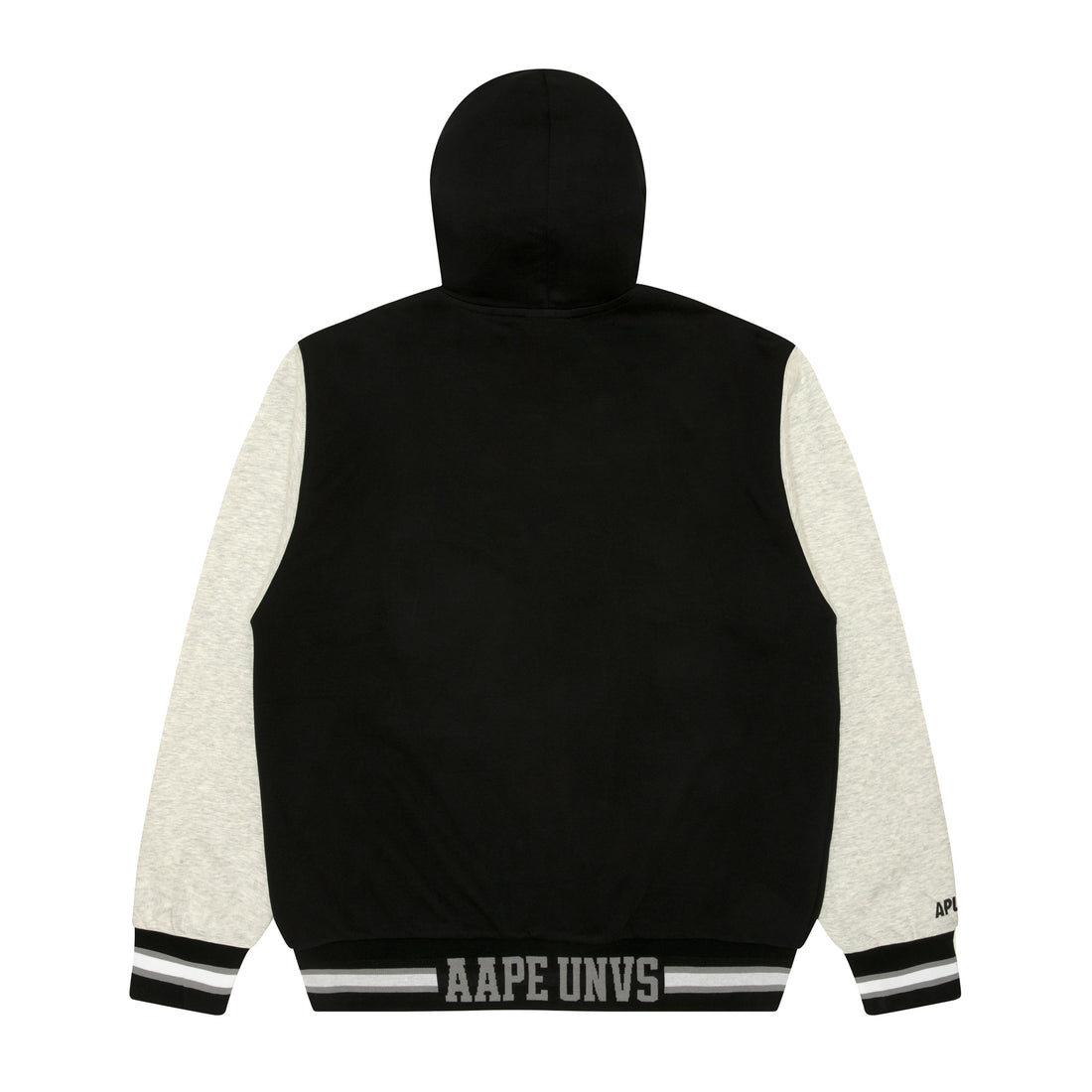 MOONFACE HOODED BASEBALL JACKET