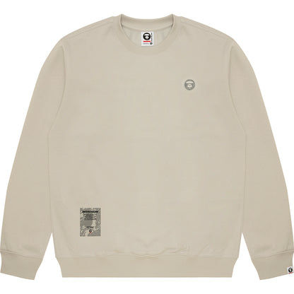 MOONFACE LOGO CREW NECK SWEATSHIRT