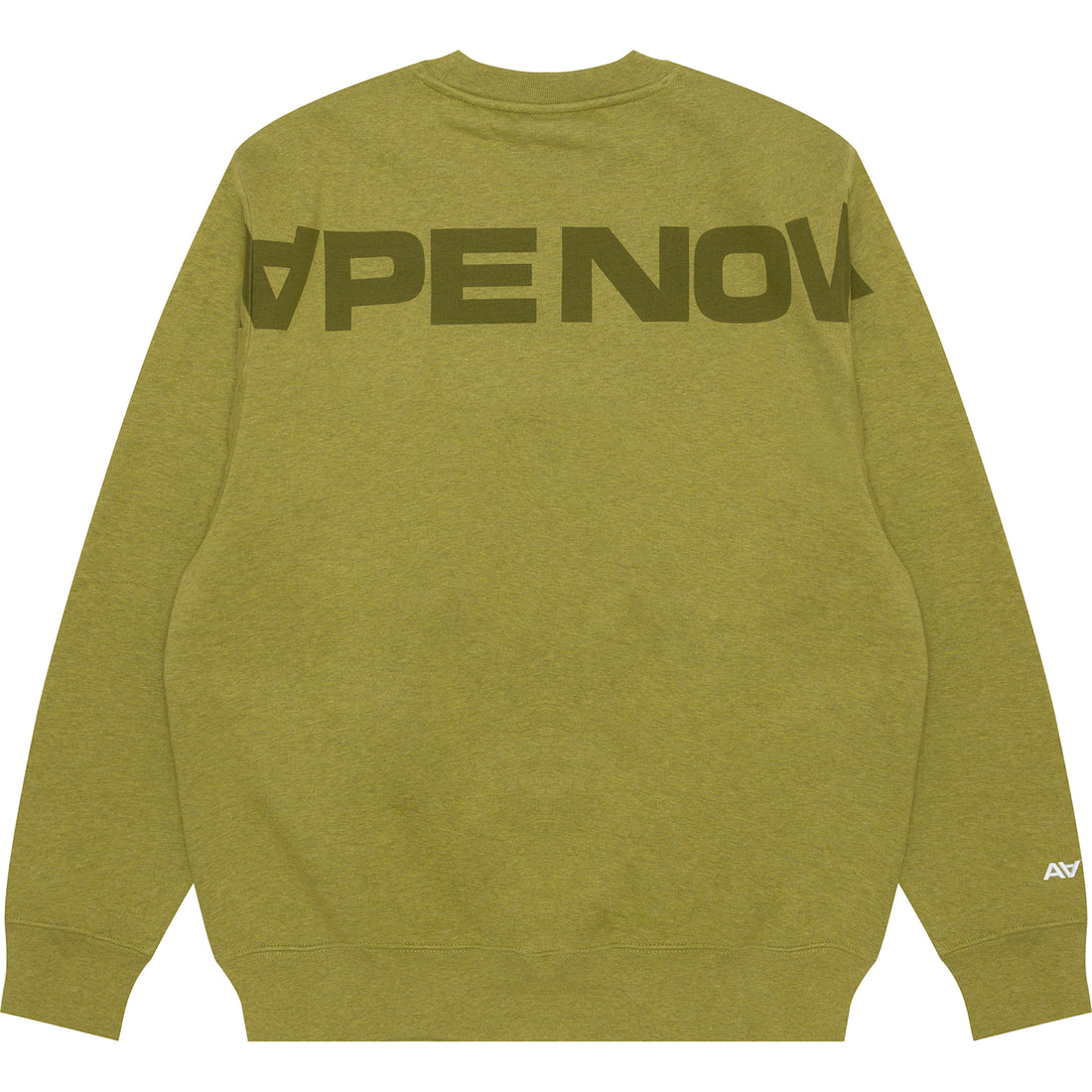 AAPENOW MOONFACE LOGO CREW NECK SWEATSHIRT