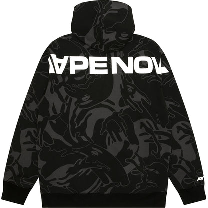 AAPENOW MOONFACE LOGO ZIP-UP HOODIE