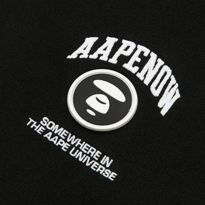 AAPENOW MOONFACE LOGO ZIP-UP HOODIE