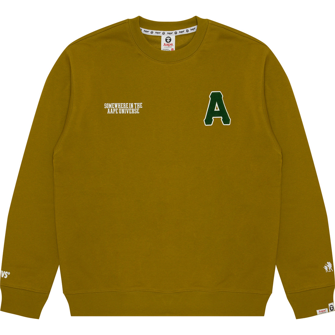 LETTER LOGO CREW NECK SWEATSHIRT