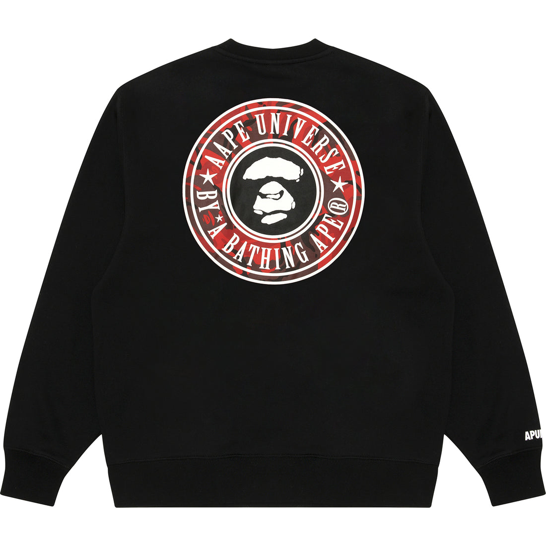 AAPE UNVS CREW NECK SWEATSHIRT